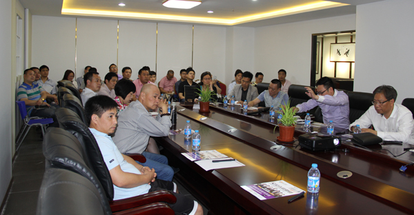 上海碧江辦公家具廠舉辦玉山同鄉(xiāng)交流會