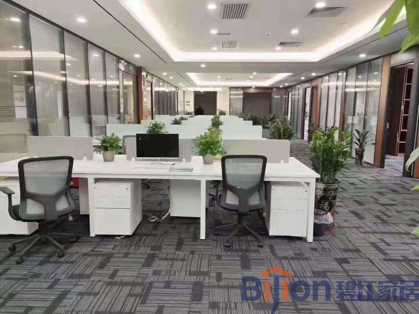 浩爽制冷合作案例,碧江辦公家具