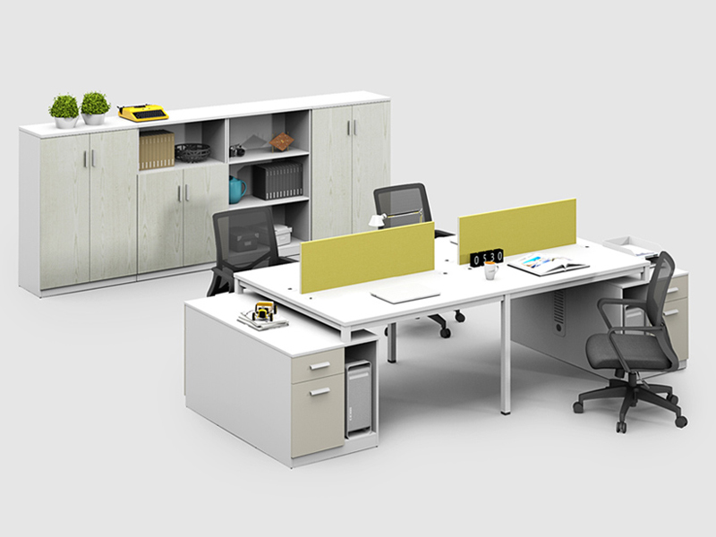 現代辦公卡位 員工辦公桌 時尚四人卡位 WB2412 現代辦公卡位 員工辦公桌 時尚四人卡位 WB2412