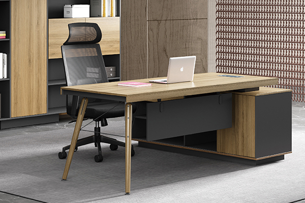 老板桌總裁桌實木桌腳簡約現代家具經理桌主管桌辦公桌椅組合 老板桌總裁桌實木桌腳簡約現代家具經理桌主管桌辦公桌椅組合