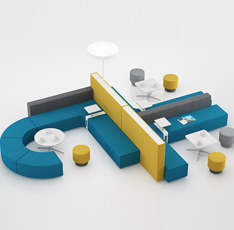 時尚辦公沙發組合 百變組合沙發 SU-3/SU-4